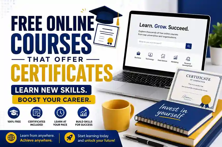 Free Online Courses That Offer Certificates in 2026